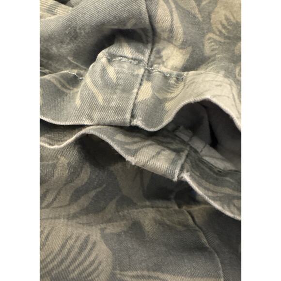 Gap 2021 Size Small 9” Easy Short Green Camo Drawstring 100% Cotton Summer - Picture 8 of 9